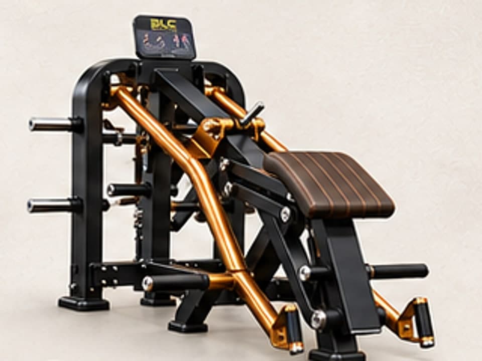 BLC machine in black with bronze accents