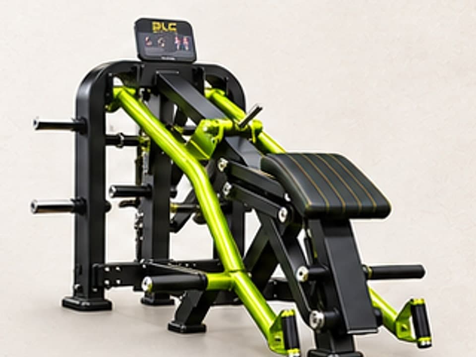BLC machine in black with neon lime accents